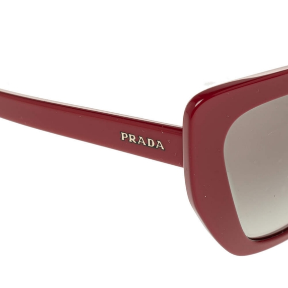 $380 Authentic Prada Gradient Cat Eye Sunglasses - Picture 4 of 4